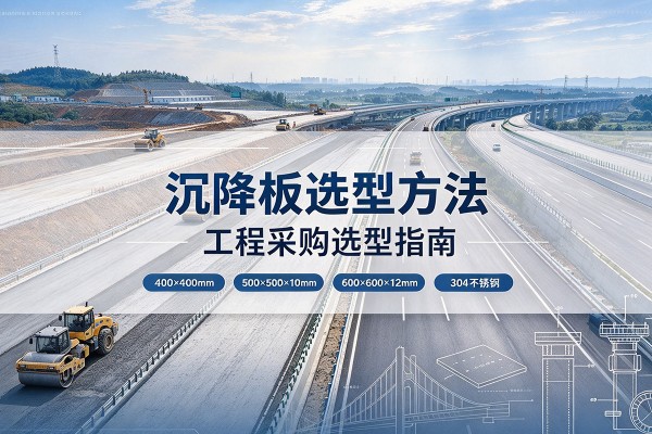 洪江沉降板选择方法