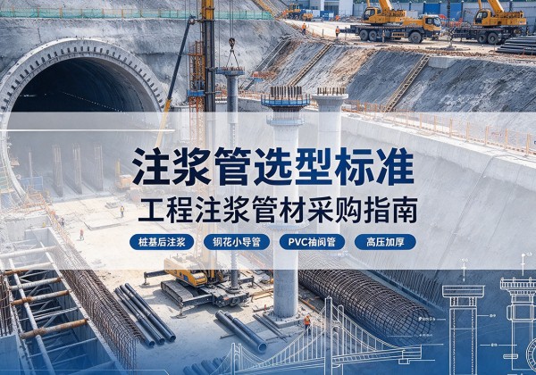 洪江注浆管选型标准